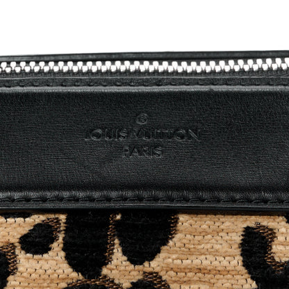 Louis Vuitton Jacquard Velvet Leopard Print Stephen Sprouse Speedy 9 of 15