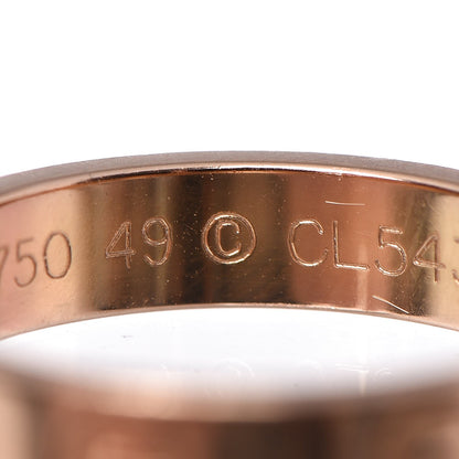 Cartier 18K Pink Gold 3.5mm LOVE Wedding Band Ring 49 4.75 4 of 6