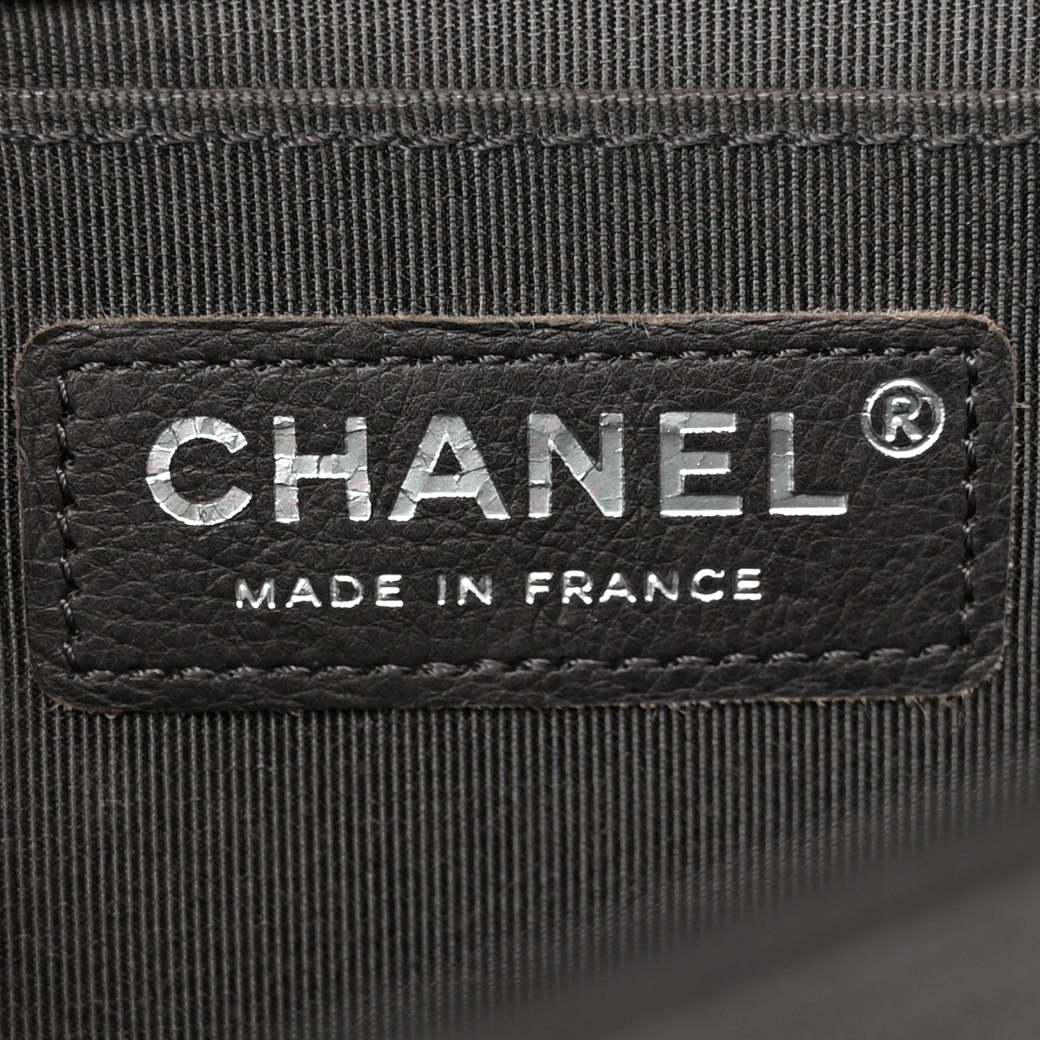 Chanel Caviar Quilted Medium Boy Flap Charcoal 10 of 19
