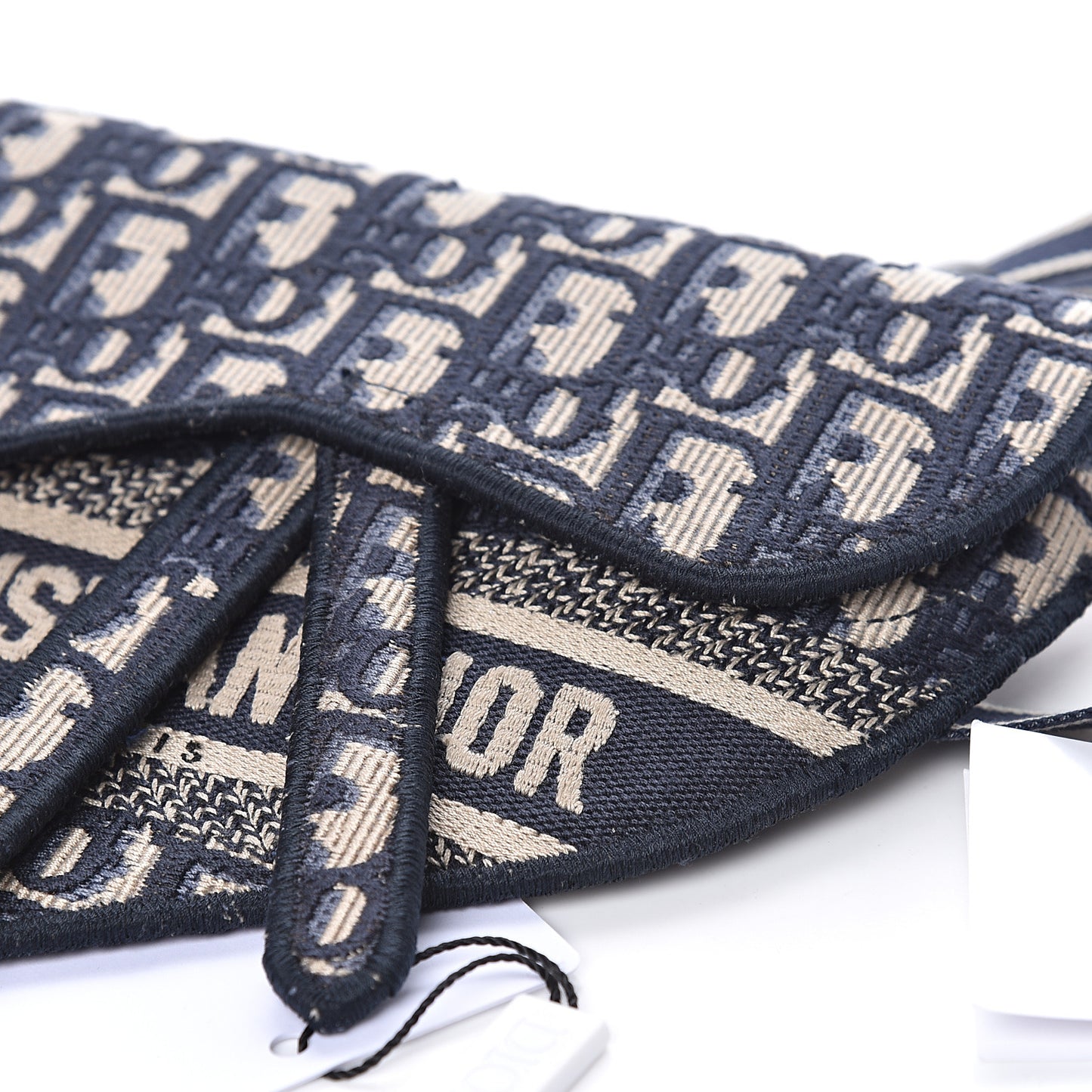 Oblique Saddle Pouch Blue