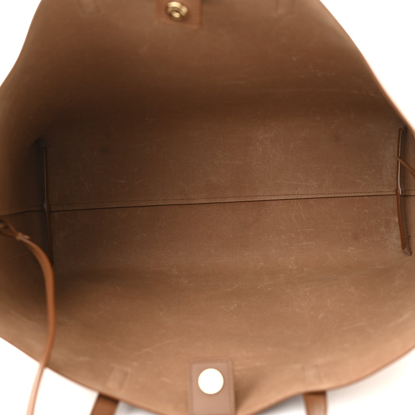 Calfskin Large Shopping Tote Brick
