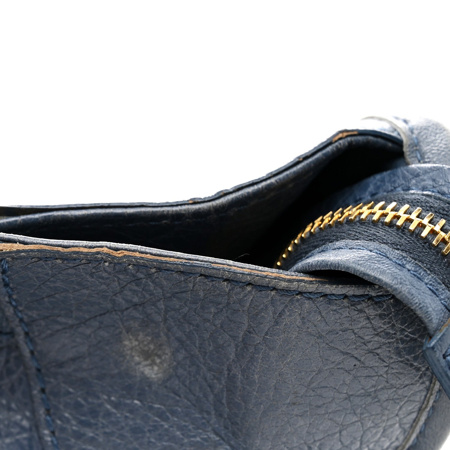Balenciaga Agneau Giant 12 Gold Hardware Part Time Bleu Persan 12 of 12