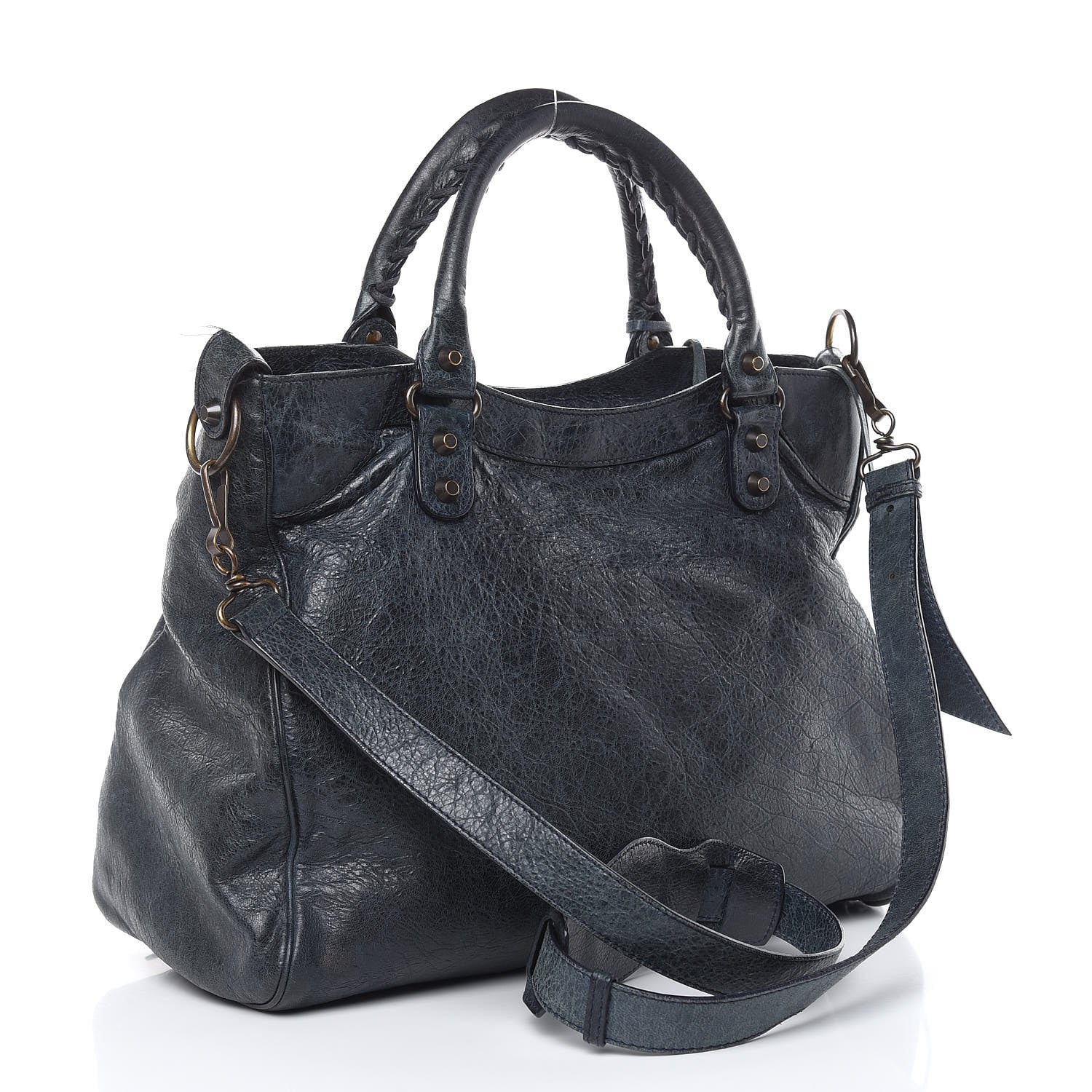 Balenciaga Agneau Classic Hardware Velo Dark Night 3 of 17