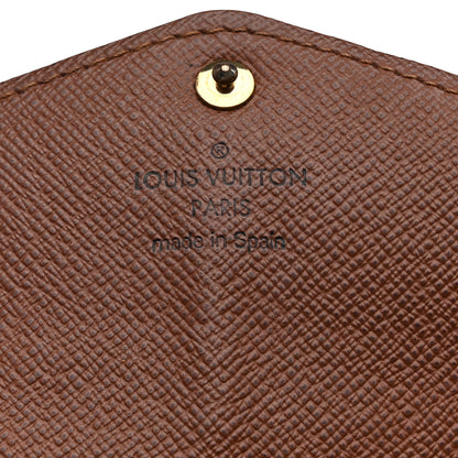 Louis Vuitton Monogram Sarah Wallet NM 6 of 10