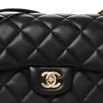 Chanel Lambskin Quilted Small My Precious Flap Black 8 of 10