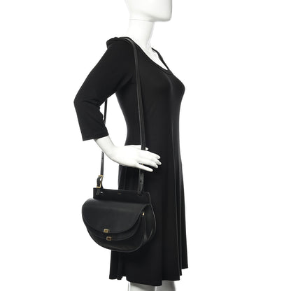 Chloe Calfskin Georgia Crossbody Bag Black 2 of 15