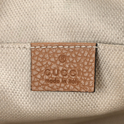 Gucci Pebbled Calfskin Small Soho Disco Bag Camelia 6 of 9