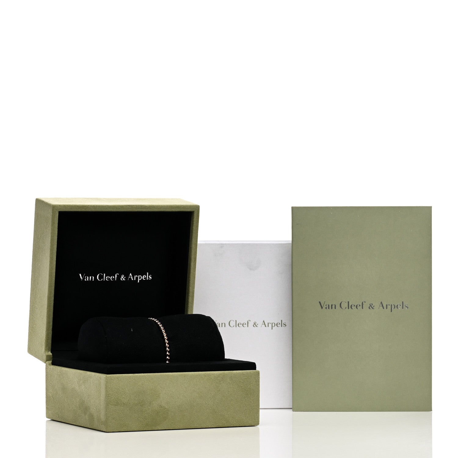 Van Cleef & Arpels 18K Rose Gold Perlee Pearls of Gold Bracelet S 4 of 4