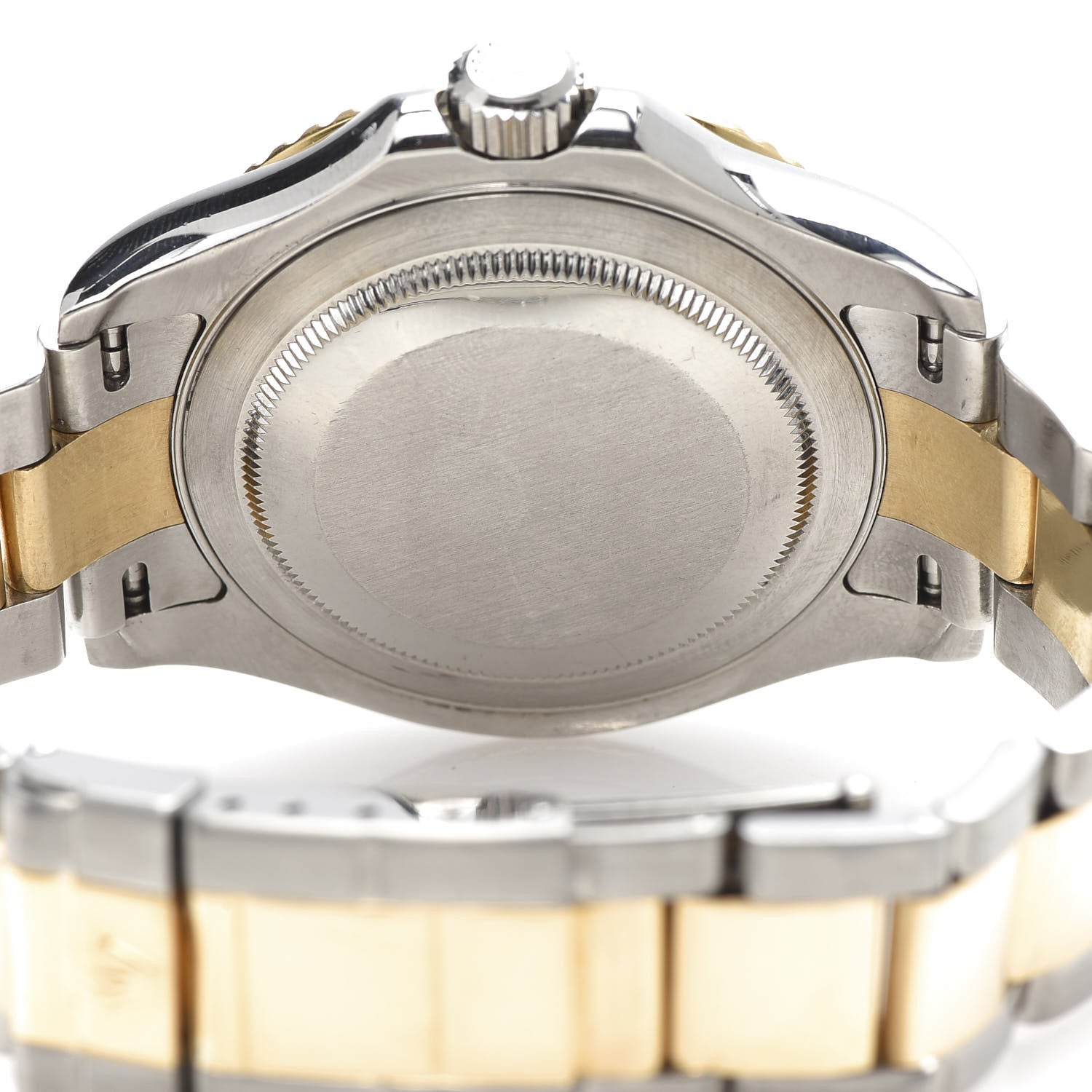 Rolex Stainless Steel 18K Yellow Gold 40mm Oyster Perpetual Date Yacht-Master Watch White 16623 5 of 6
