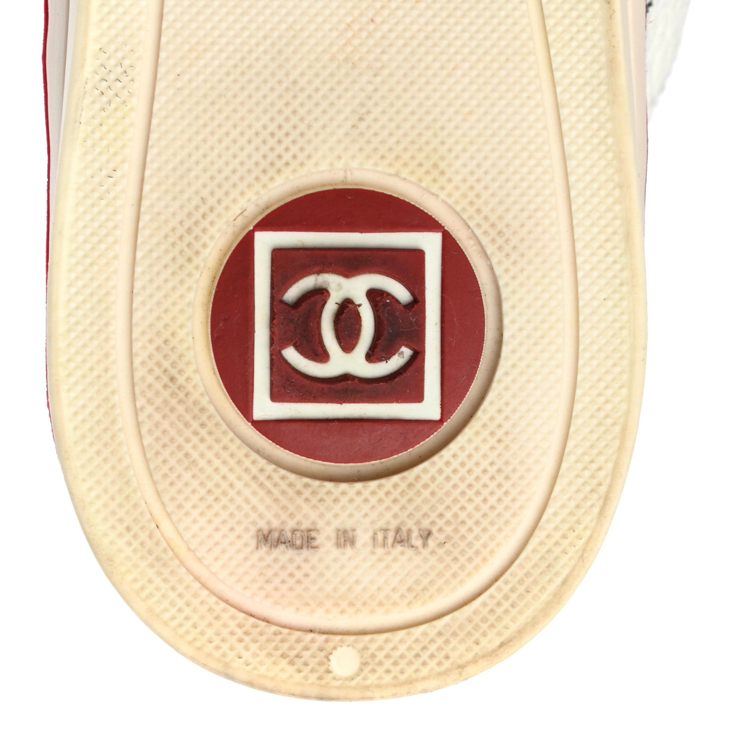 Chanel Calfskin Fringe Golf Tennis 37.5 White 6 of 14