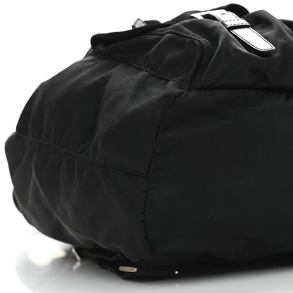 Prada Tessuto Nylon Vitello Backpack Black 8 of 9