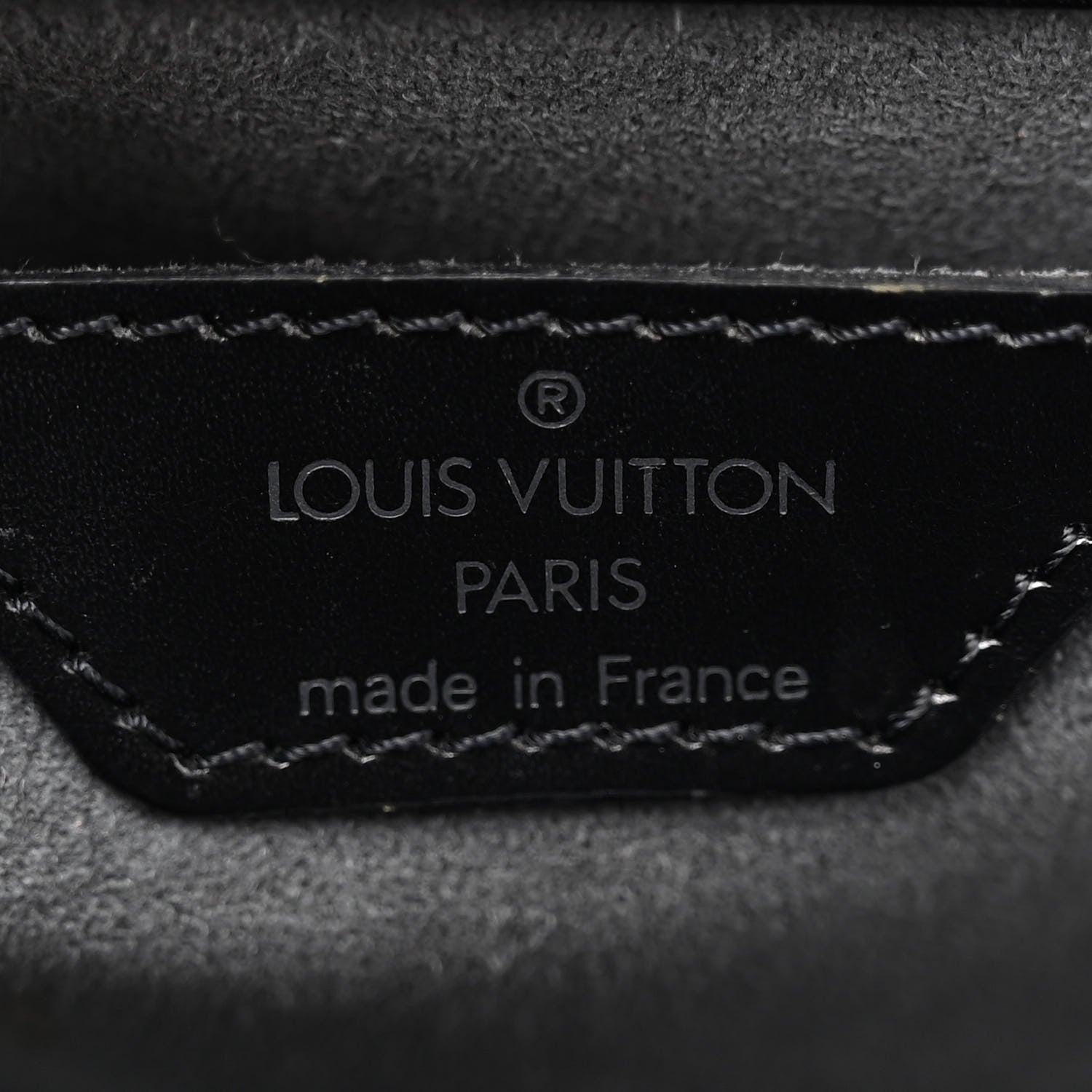 Louis Vuitton Epi Saint Jacques PM Black 6 of 17