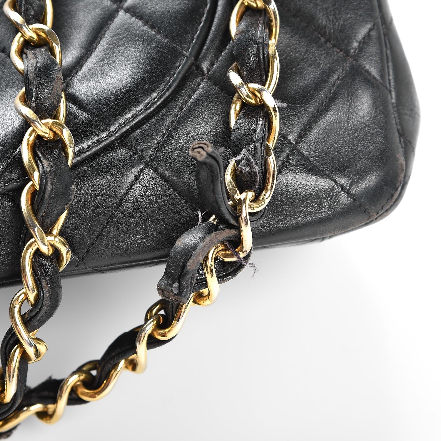 Chanel Lambskin Quilted XL Jumbo Single Flap Black 16 of 20