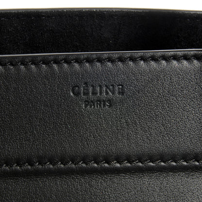Celine Supple Calfskin Medium Phantom Luggage Black 8 of 9
