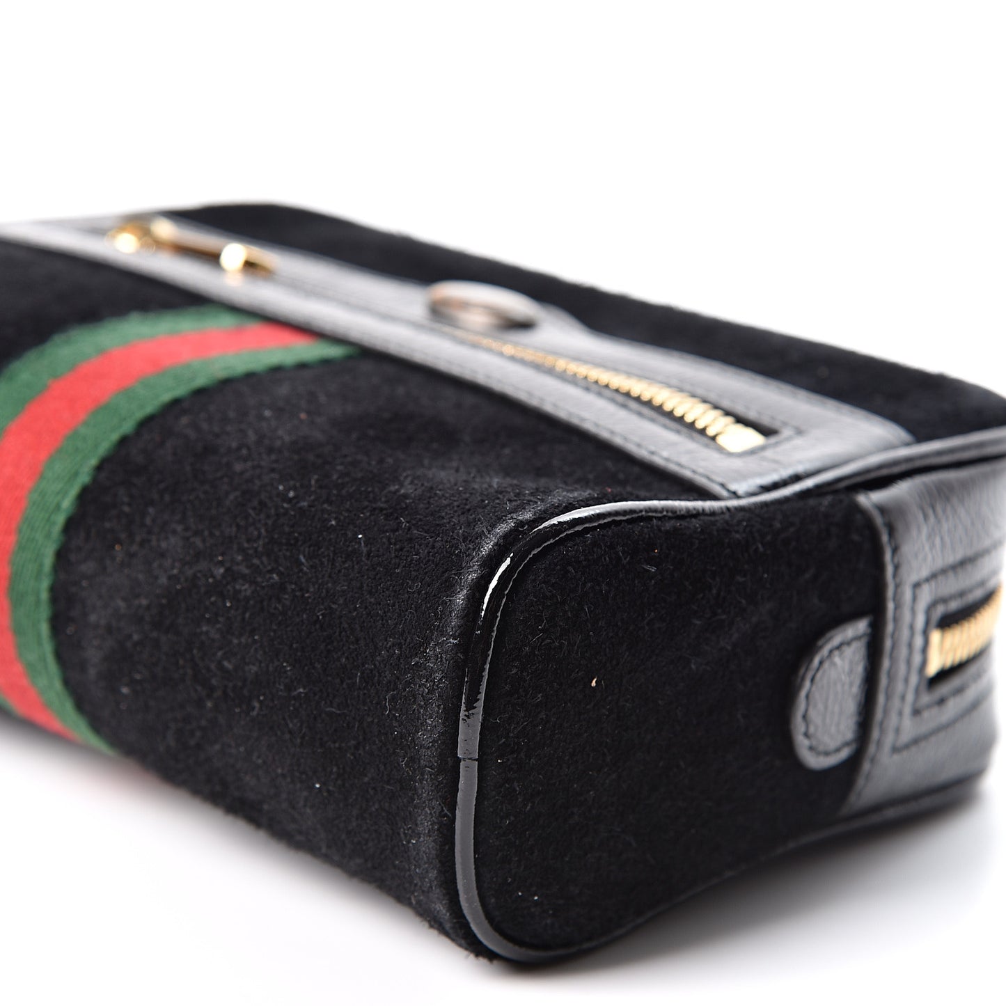 Suede Small Ophidia Belt Bag 85 34 Black