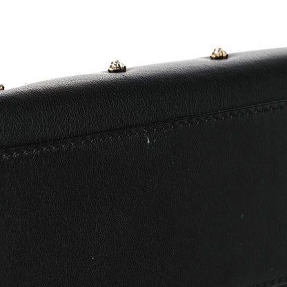 Fendi Nappa Crystal Studded XS Peekaboo Iconic Satchel Black 10 of 10
