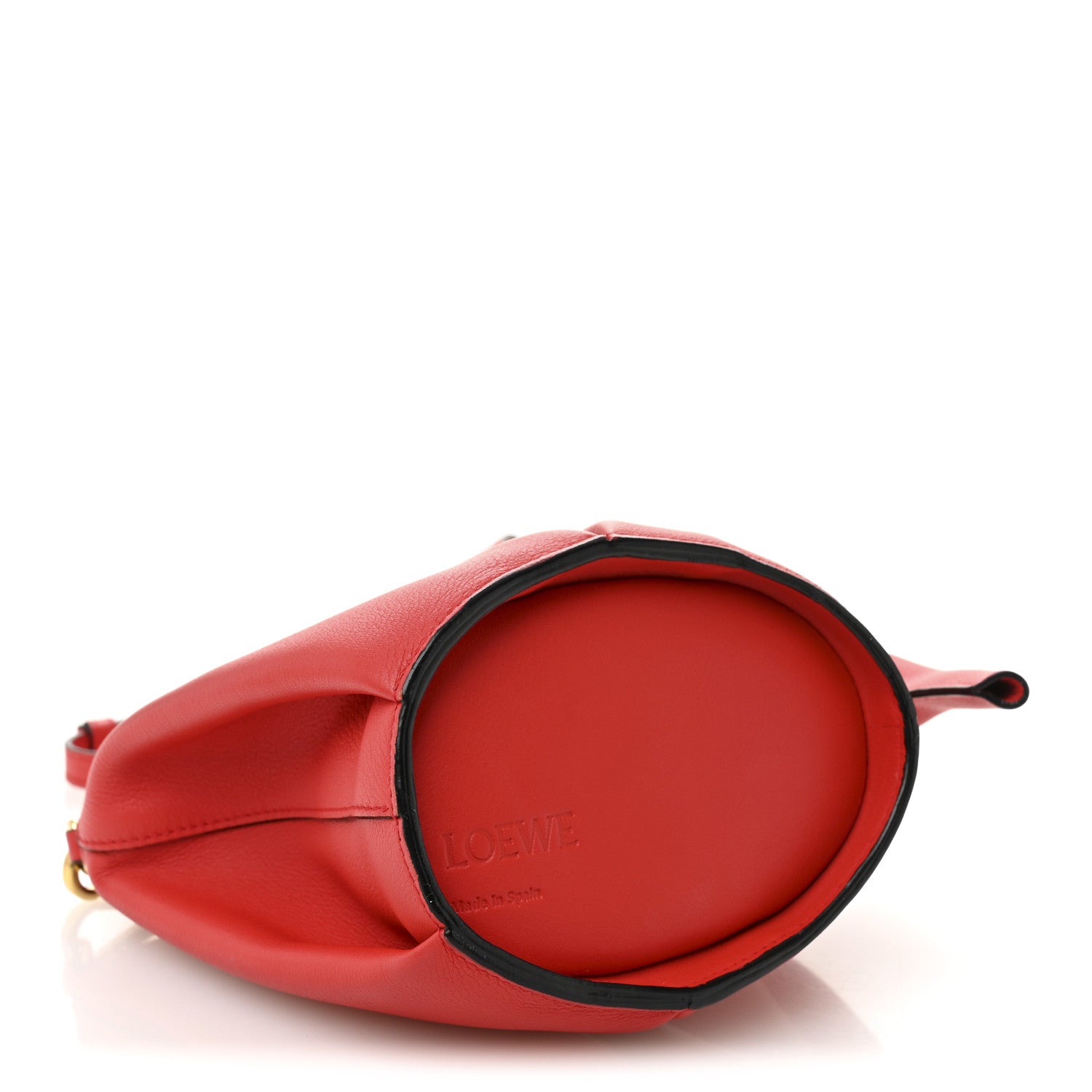Loewe Calfskin Mini Elephant Crossbody Bag Scarlet Red 4 of 10