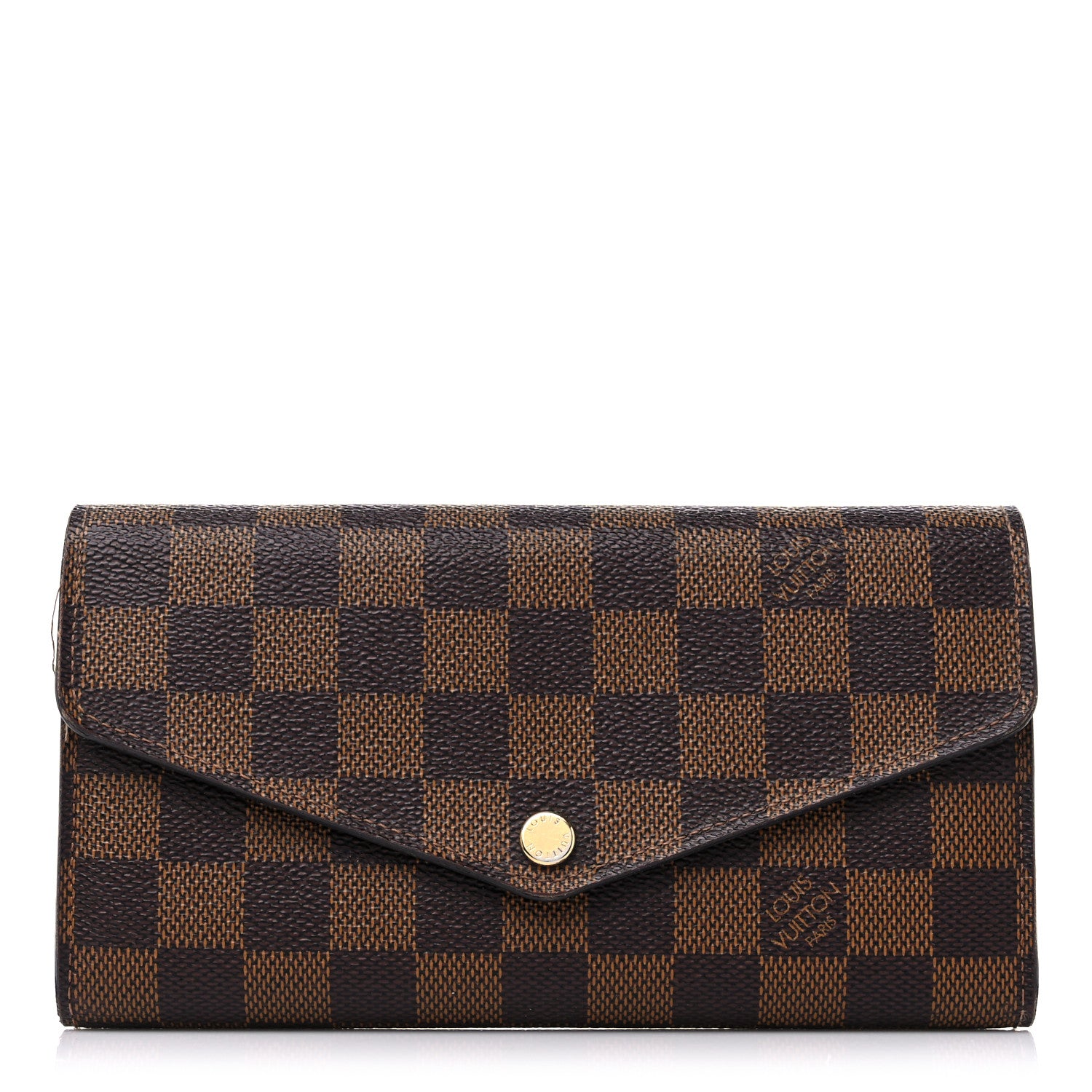 Louis Vuitton Damier Ebene Sarah Wallet NM 1 of 11