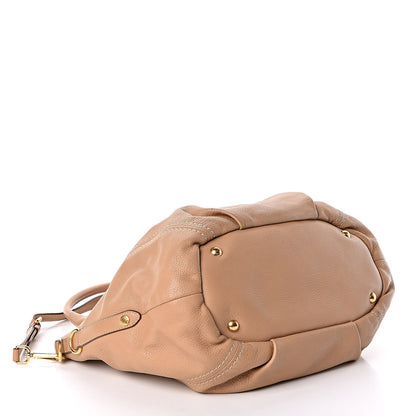 Prada Vitello Daino Tote Sabbia 4 of 10