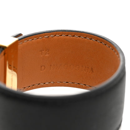 Hermes Swift Collier de Chien CDC 24 Bracelet T2 Black 6 of 7