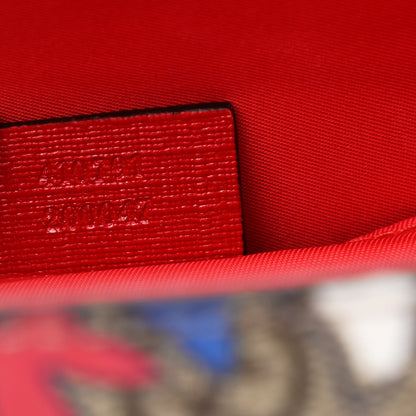 Gucci GG Supreme Monogram Ducks Childrens Backpack Red 7 of 10