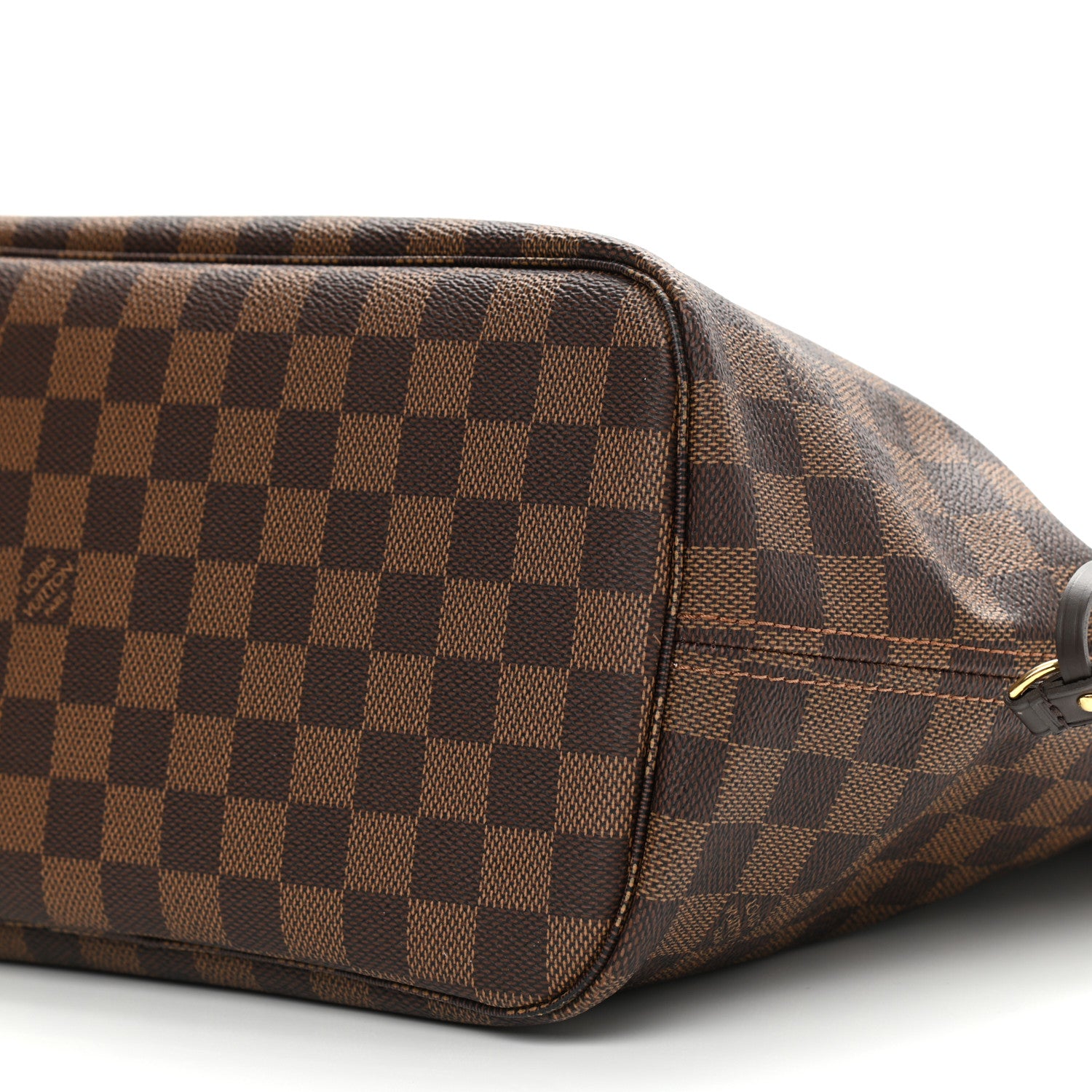 Louis Vuitton Damier Ebene Neo Neverfull MM Rose Ballerine 9 of 9