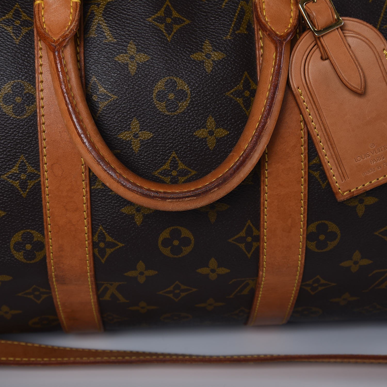 Louis Vuitton Monogram Keepall Bandouliere 45 16 of 21