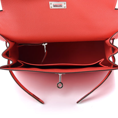 Hermes Epsom Kelly Sellier 25 Rose Jaipur 6 of 12