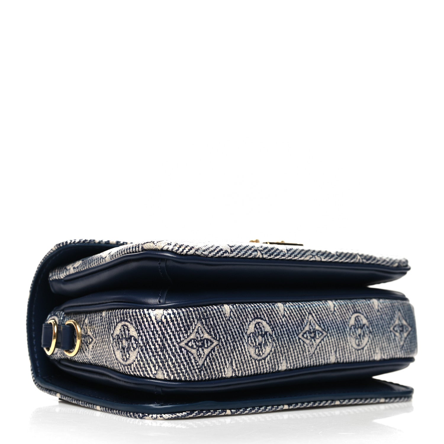 Louis Vuitton Monoglam Pochette Metis East West Blue 4 of 11