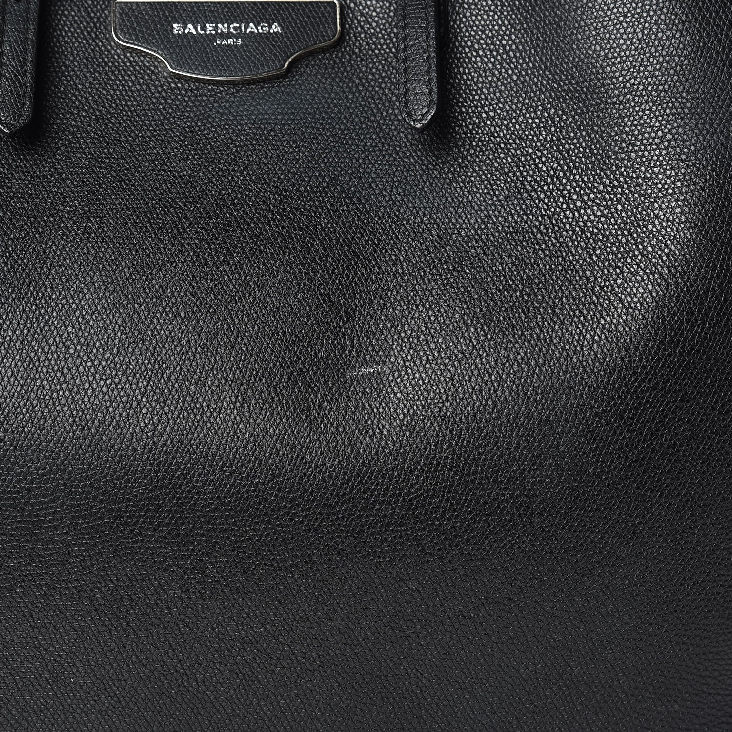 Balenciaga Calfskin Papier A4 Zip Around Plate Tote Black 10 of 12