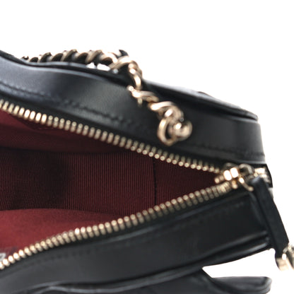 Chanel Lambskin Quilted CC In Love Heart Clutch With Chain Black 5 of 10