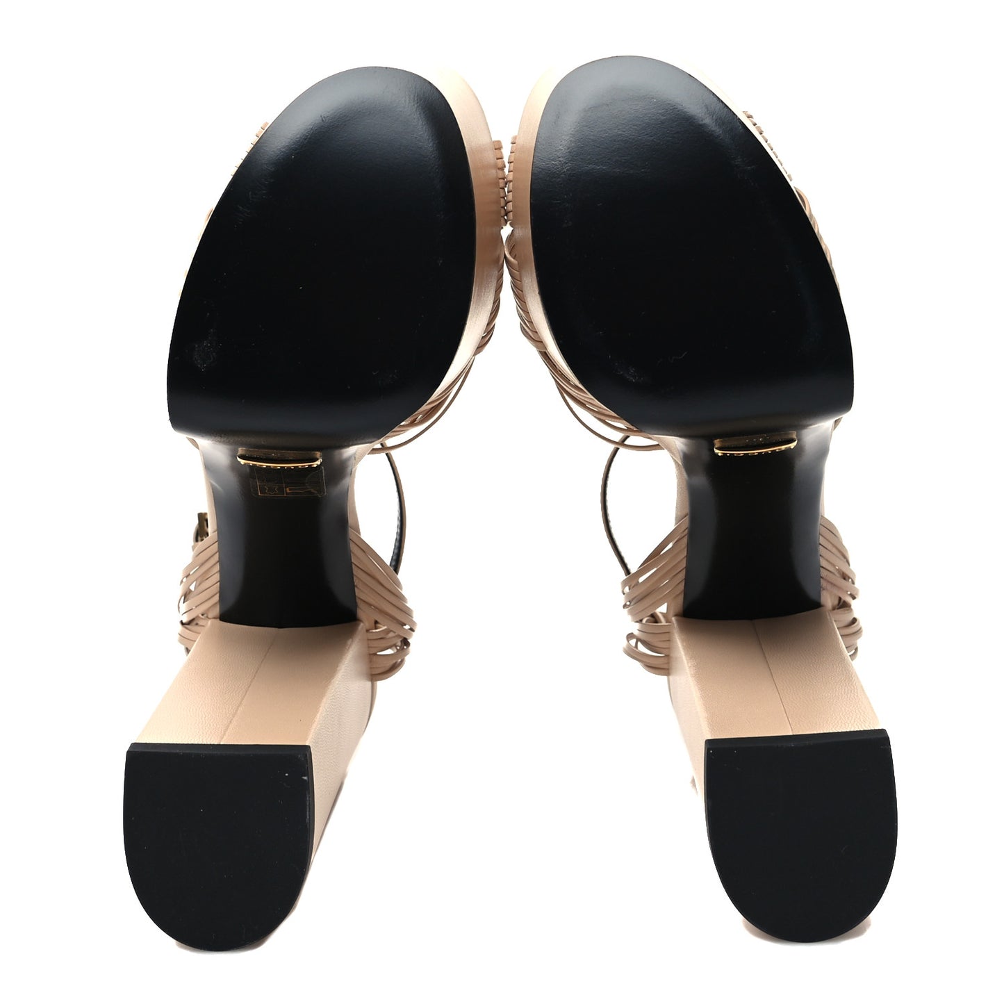 Malaga Kid Knotted Strap Crawford Platform Sandals 36 Skin Rose
