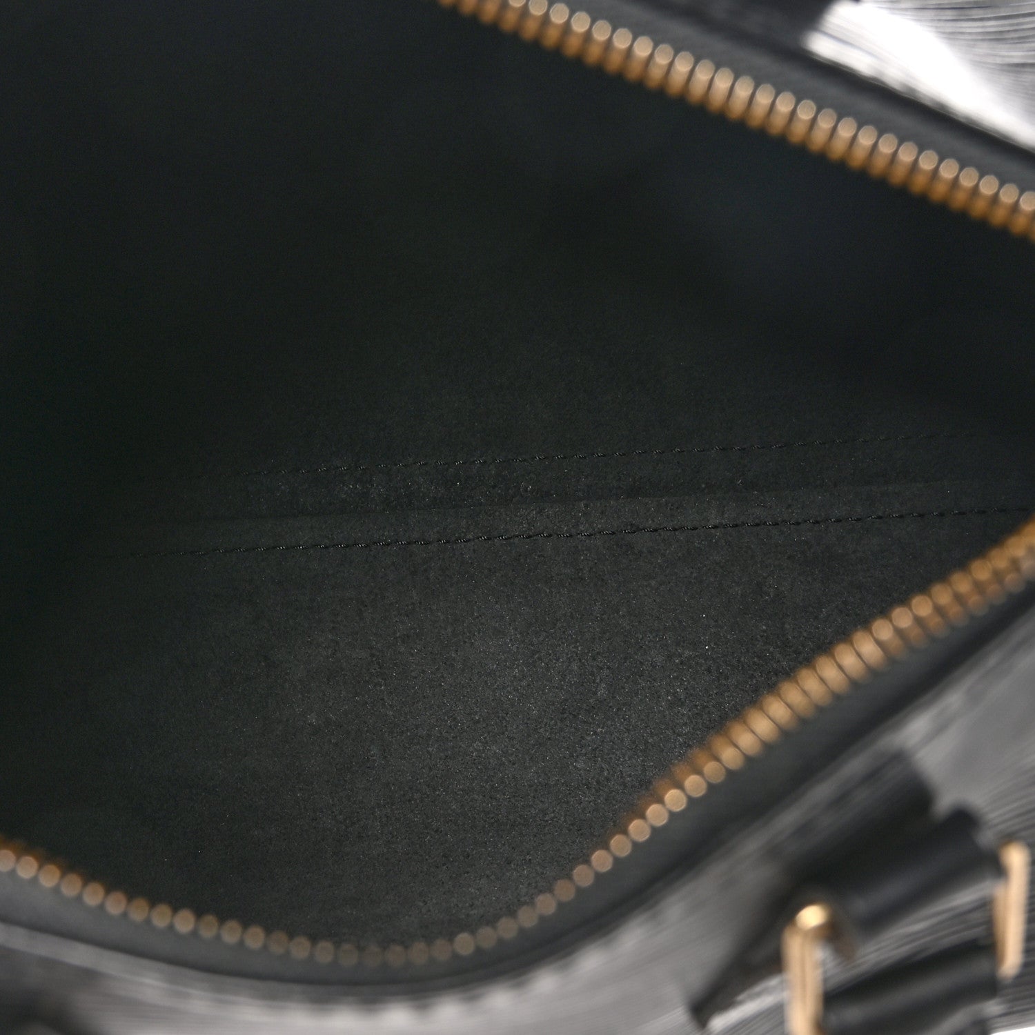 Louis Vuitton Epi Speedy 25 Black 5 of 13