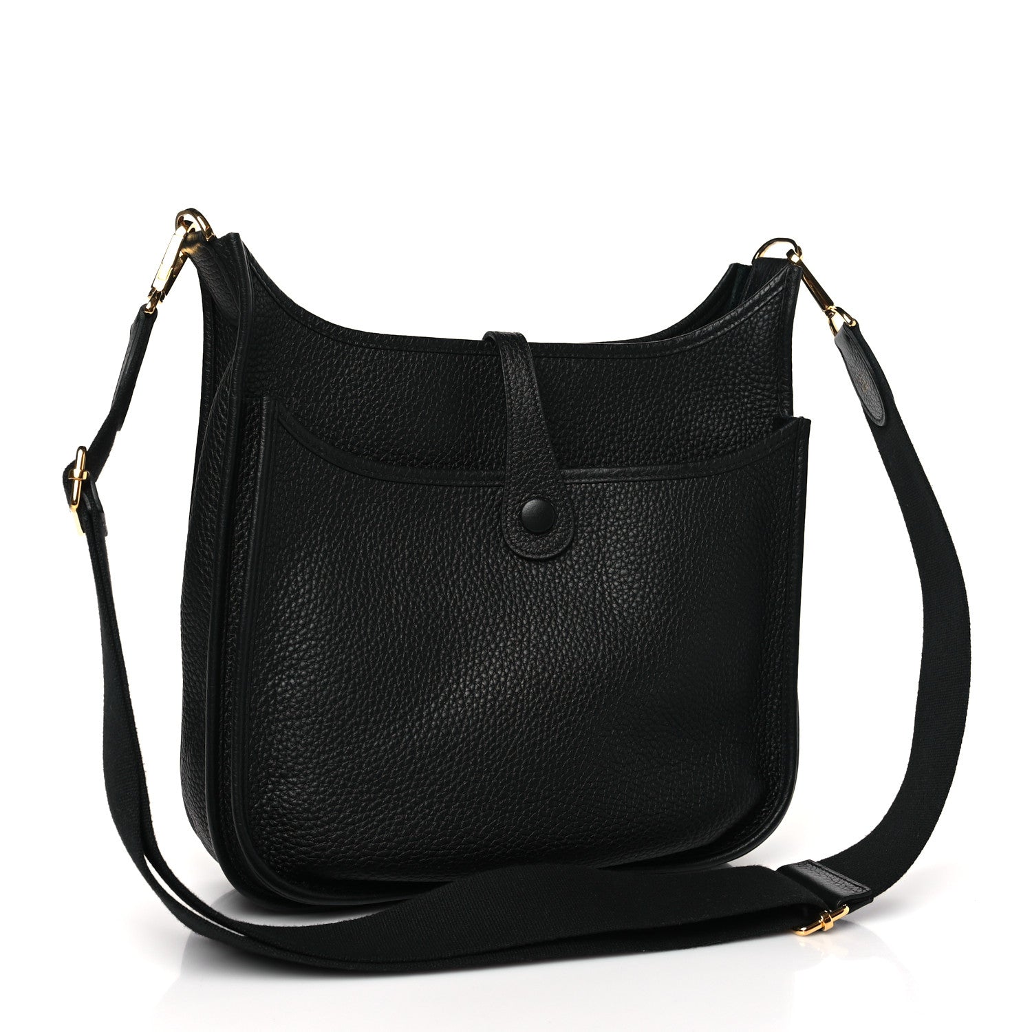 Hermes Taurillon Clemence Evelyne III PM Black 2 of 9