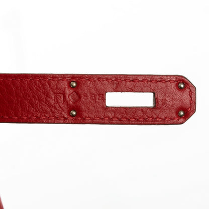 Hermes Taurillon Clemence Kelly Retourne 32 Rouge Casaque 8 of 8