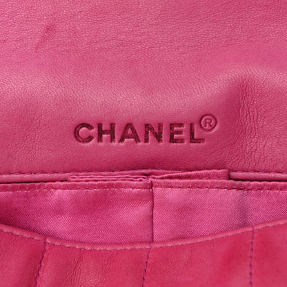 Chanel Lambskin East West Chocolate Bar Flap Pink 6 of 13
