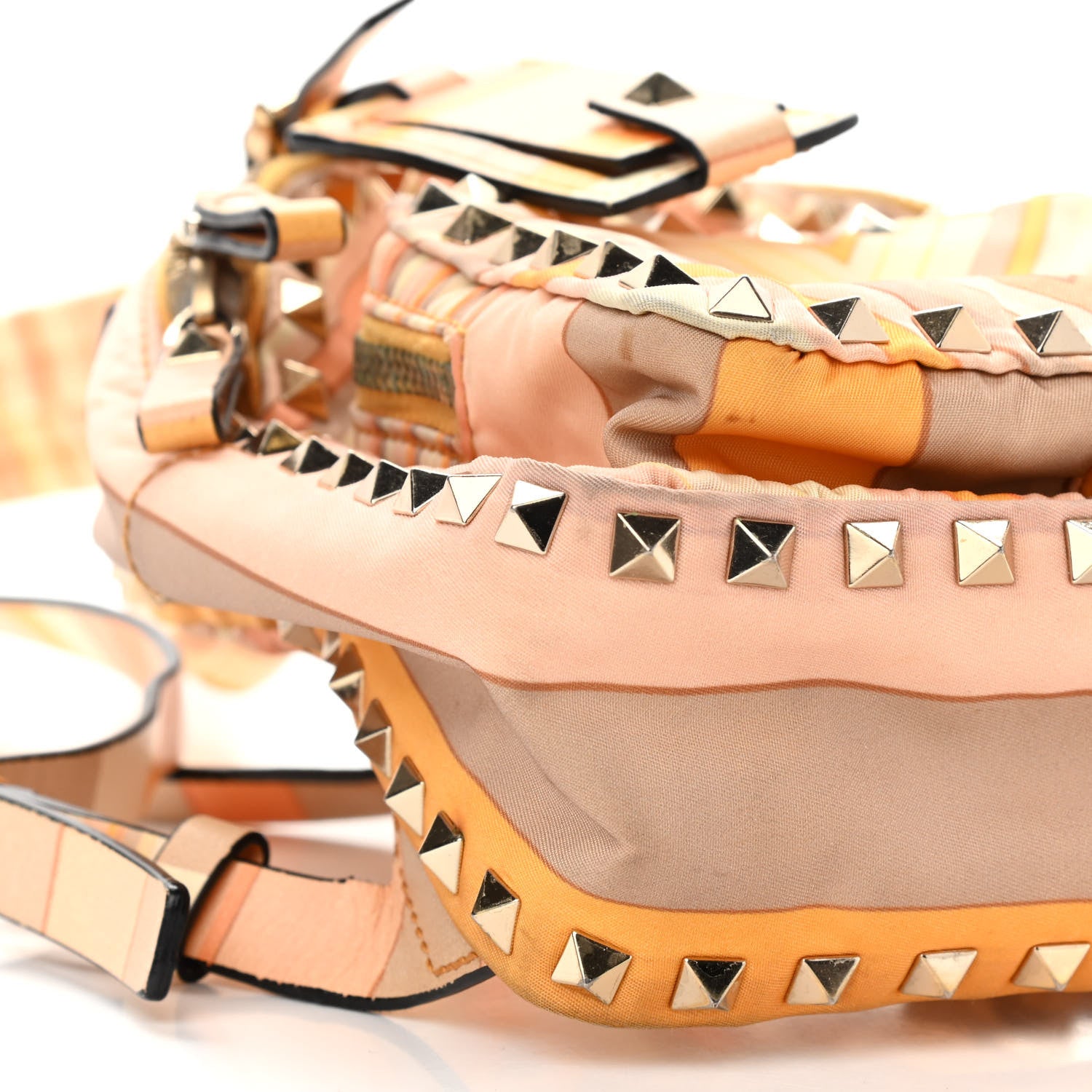 Valentino Garavani Vitello Native Couture 1975 Mini Rockstud Backpack Multicolor 8 of 14