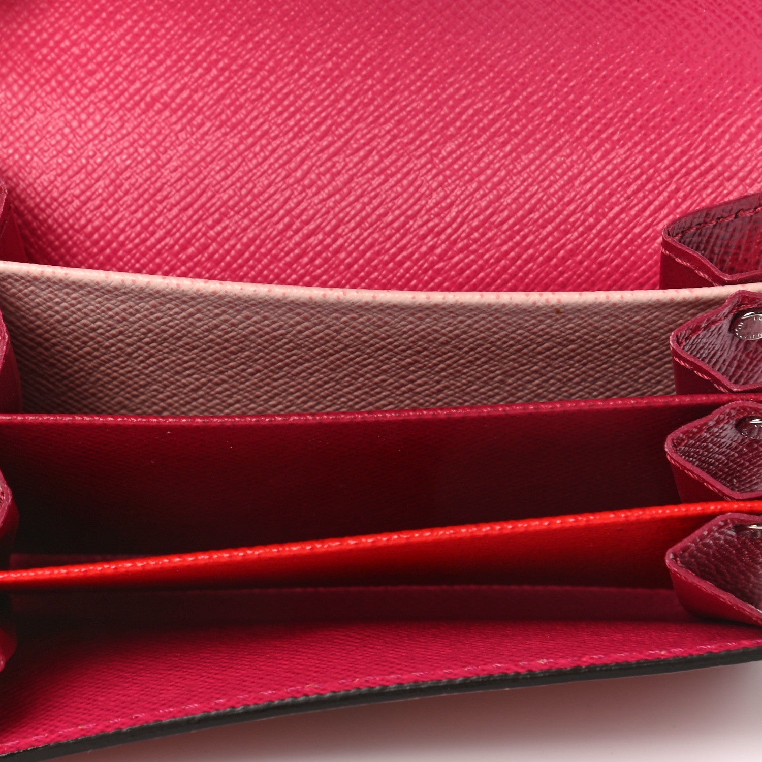 Louis Vuitton Epi Sarah Multicartes Hot Pink 5 of 7