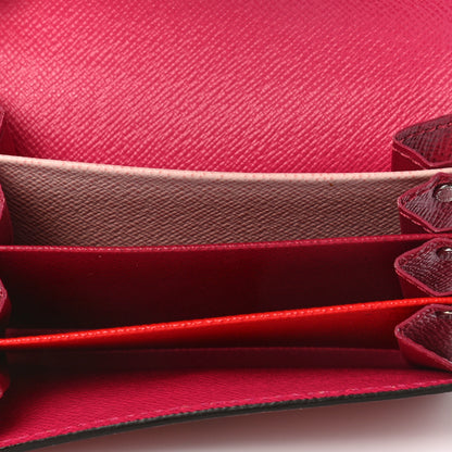 Louis Vuitton Epi Sarah Multicartes Hot Pink 5 of 7