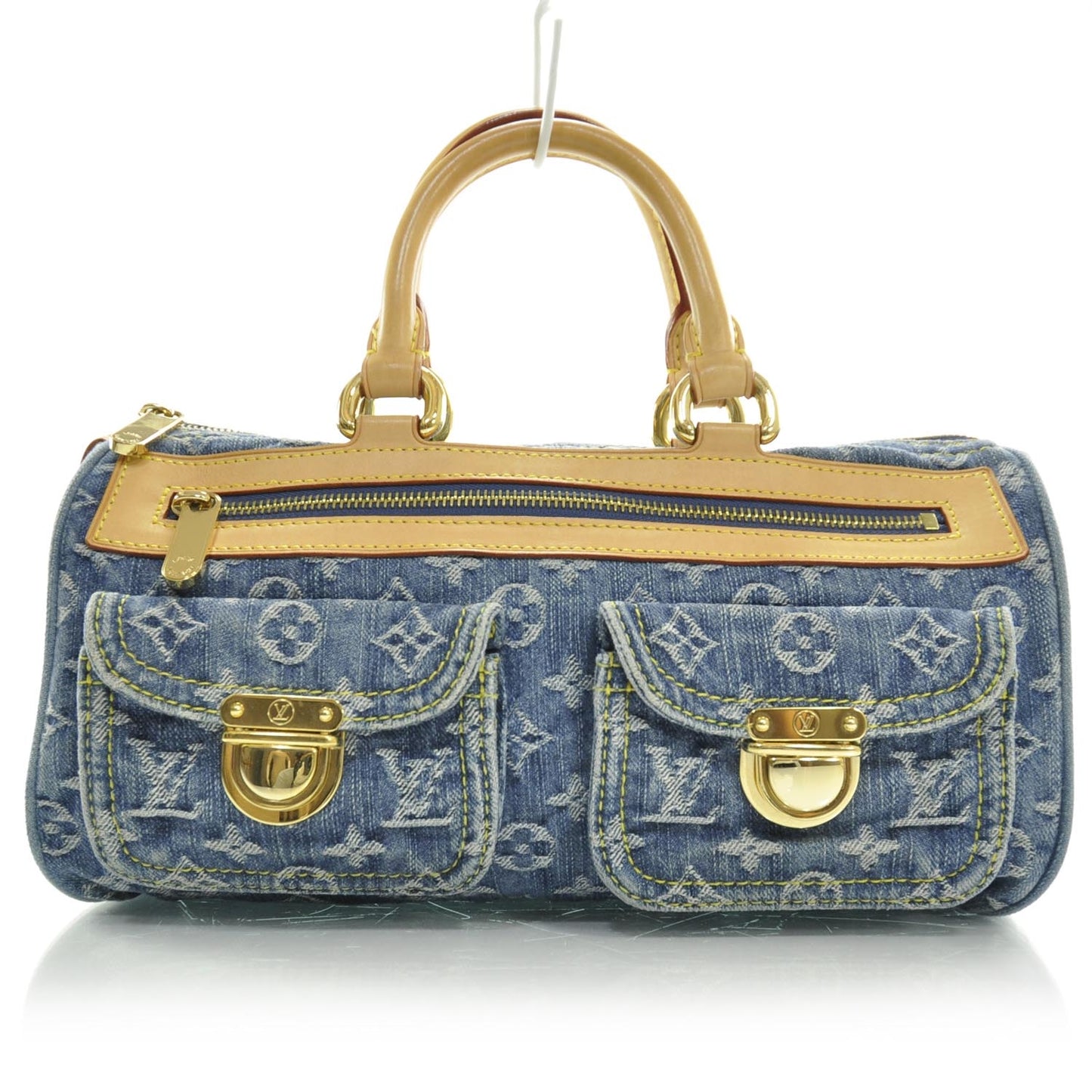 Monogram Denim Neo Speedy Blue
