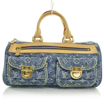 Louis Vuitton Monogram Denim Neo Speedy Blue 1 of 8