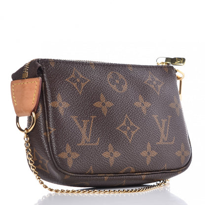 Louis Vuitton Monogram Mini Pochette Accessories 3 of 12