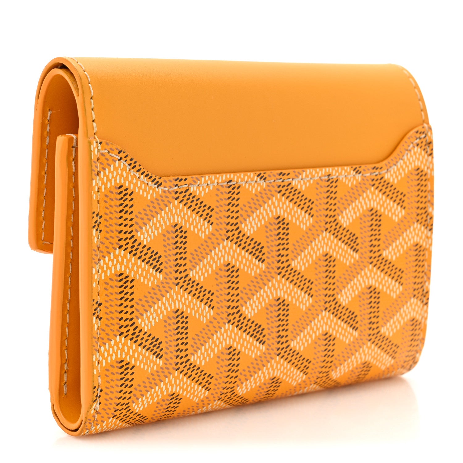 Goyard Goyardine Saint-Gabriel Compact Wallet Yellow 3 of 9