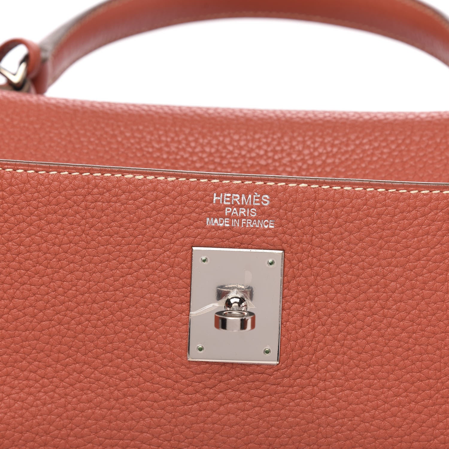 Hermes Taurillon Clemence Retourne Kelly 35 Sanguine 6 of 9