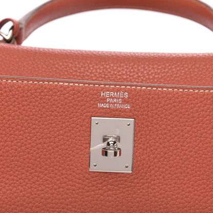 Hermes Taurillon Clemence Retourne Kelly 35 Sanguine 6 of 9