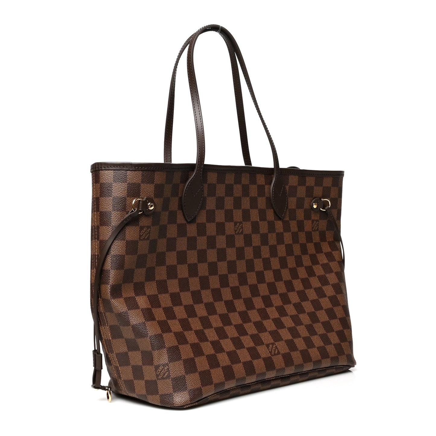 Damier Ebene Neo Neverfull MM Rose Ballerine