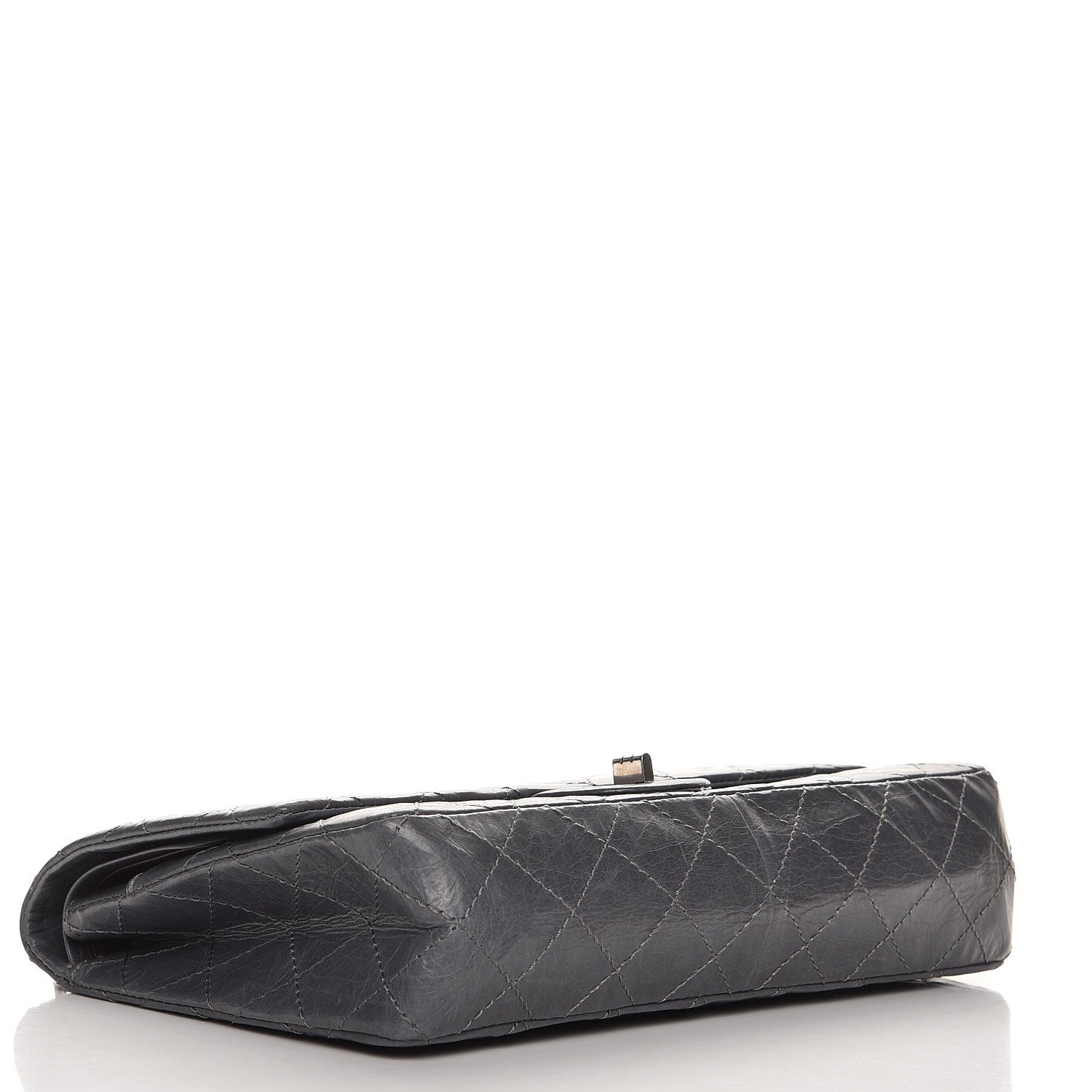 Chanel Aged Calfskin Quilted 2.55 Reissue 226 Flap Grey 4 of 7