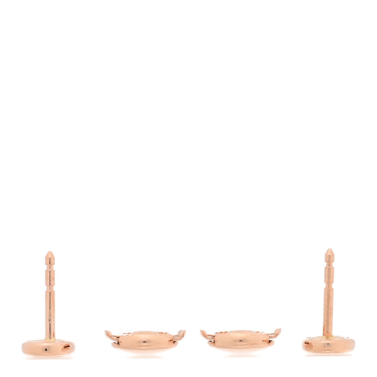 18K Rose Gold TPM Farandole Stud Earrings
