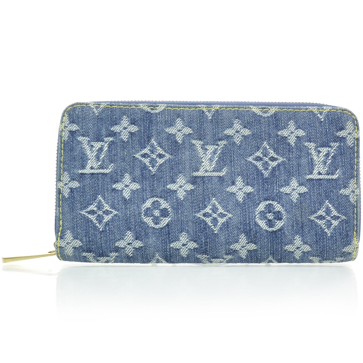 Louis Vuitton Denim Zippy Wallet 1 of 7