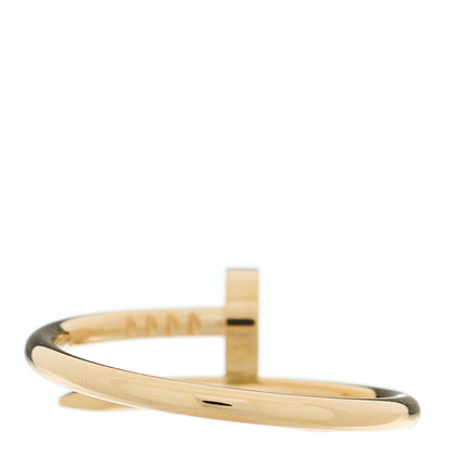 Cartier 18K Yellow Gold Small Juste Un Clou Ring 54 7 3 of 6